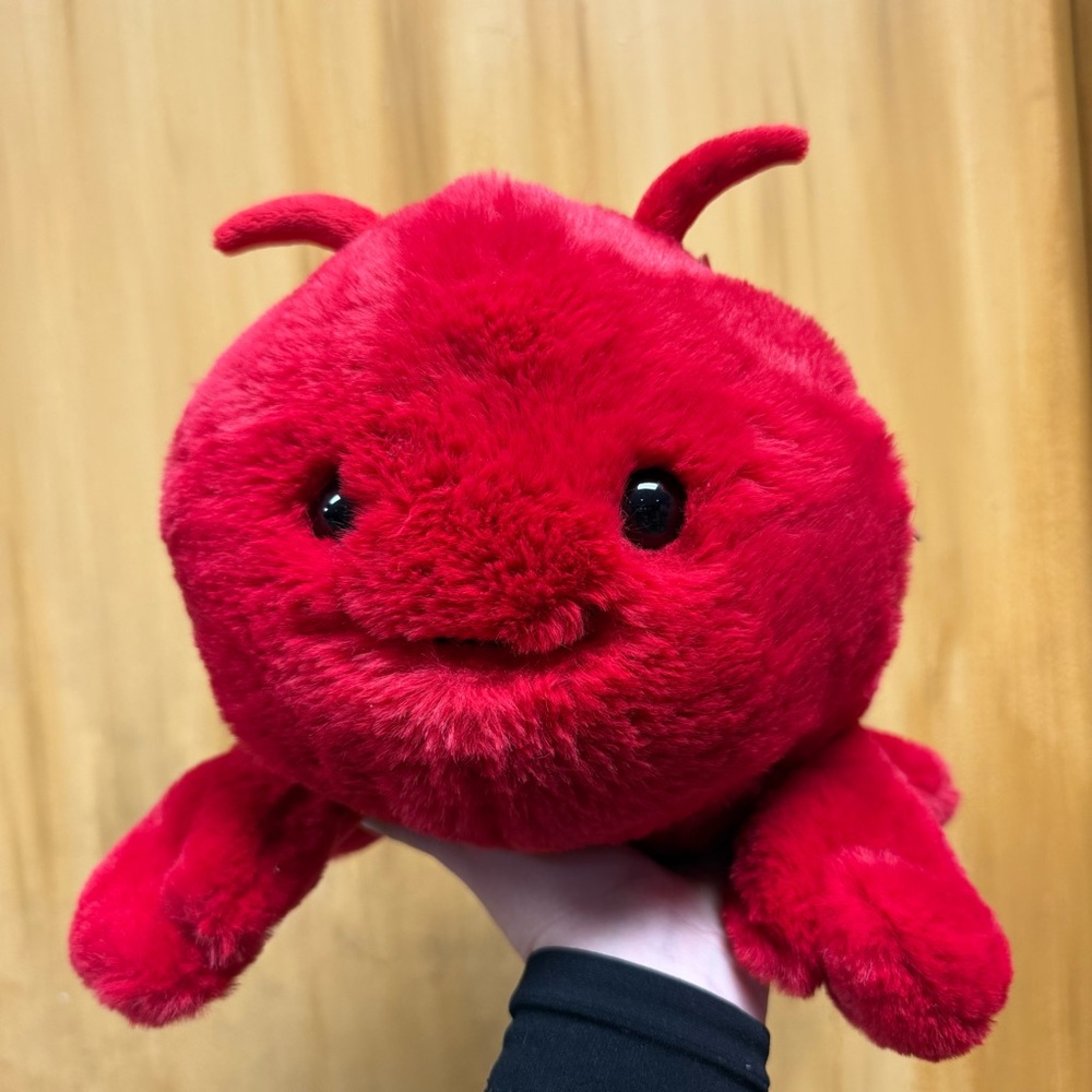 Spudster Red Plush lobster Toy